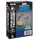 Marvel Crisis Protocol Captain America and War Machine Miniatures - Models