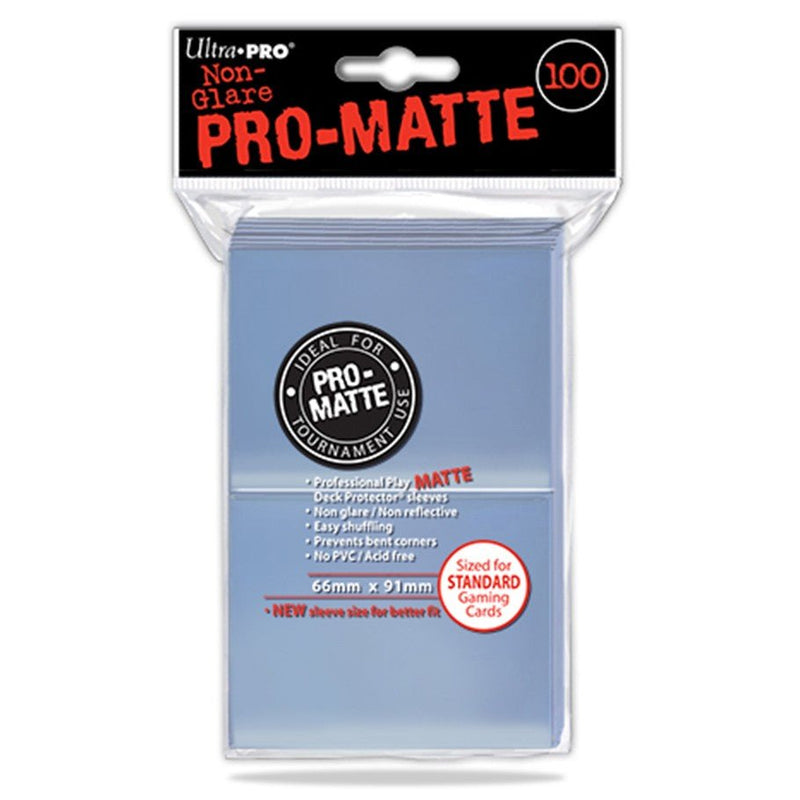 Matte Deck Protector 100ct Accessories - Card Game - Sleeves