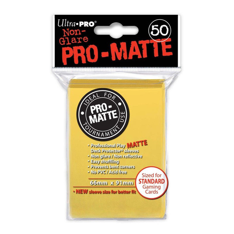 Matte Deck Protector 50ct Accessories - Card Game - Sleeves