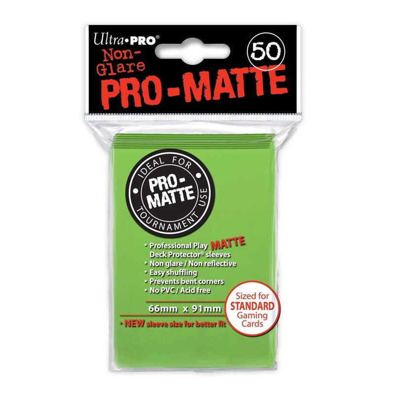 Matte Deck Protector 50ct Accessories - Card Game - Sleeves