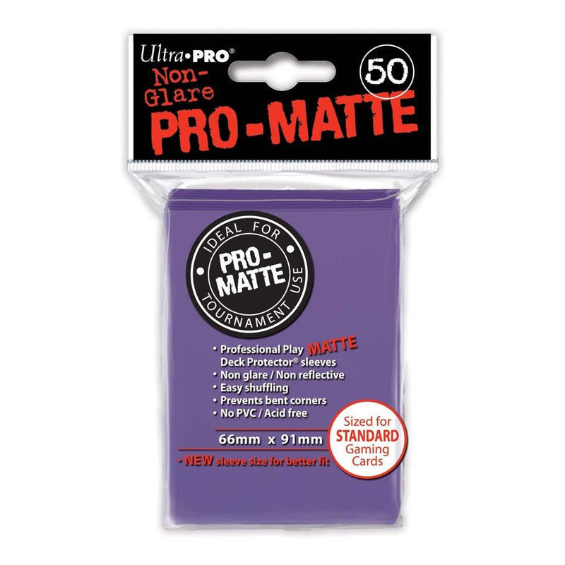 Matte Deck Protector 50ct Accessories - Card Game - Sleeves