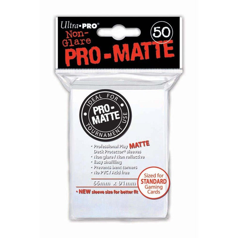 Matte Deck Protector 50ct Accessories - Card Game - Sleeves