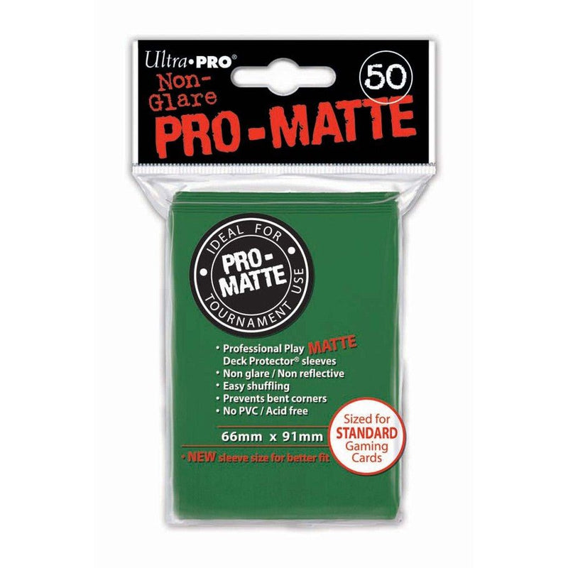 Matte Deck Protector 50ct Accessories - Card Game - Sleeves