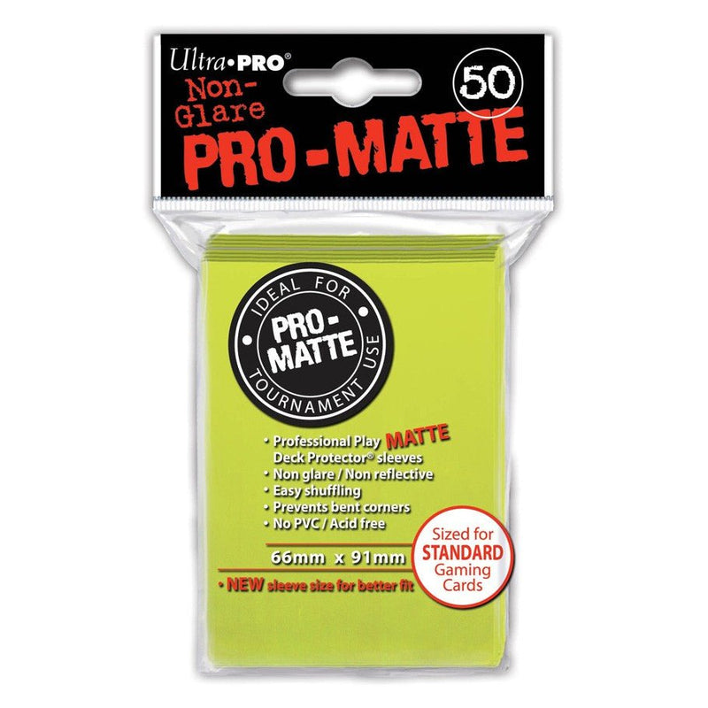 Matte Deck Protector 50ct Accessories - Card Game - Sleeves