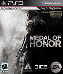 Medal of Honor (PS3) Video Games - Games - PS3