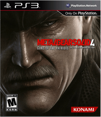 Metal Gear Solid 4 Guns of the Patriots (PS3) Video Games - Games - PS3