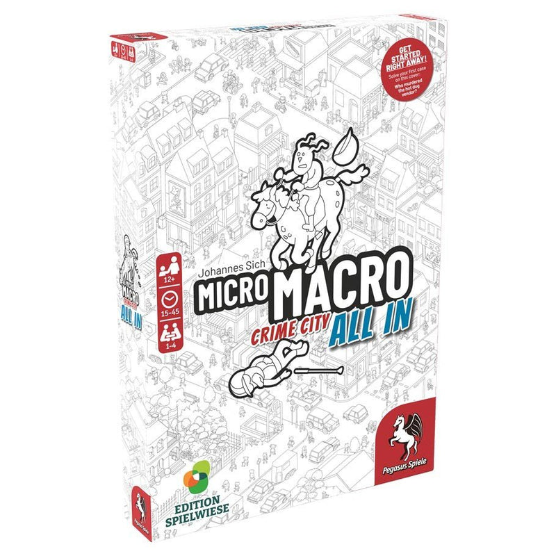 MicroMacro Crime City All In - Board Games - New | Retrofix Games