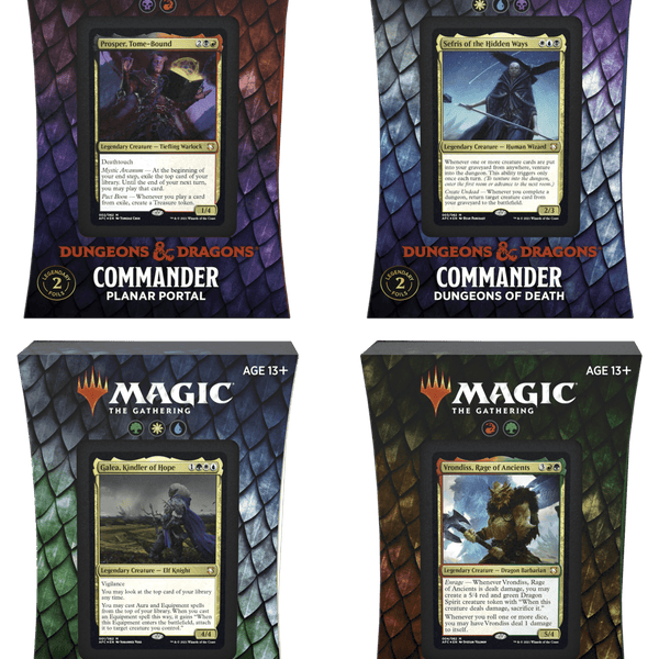 MTG Adventures in the Forgotten Realms Commander Deck Set (4 Decks) - Card  Games - Collectible - TCG New