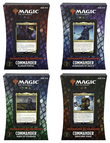 MTG Adventures in the Forgotten Realms Commander Deck Set (4 Decks) - Card  Games - Collectible - TCG New