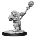MTG Miniatures: Dwarf Fighter & Dwarf Cleric RPG - Miniatures