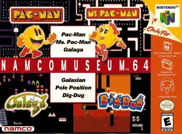 Namco Museum (N64) Video Games - Games - N64