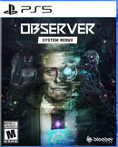 OBSERVER: SYSTEM REDUX (PS5) Video Games - Games - PS5