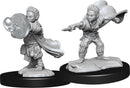 Pathfinder Deep Cuts: Halfling Wizard Male RPG - Miniatures