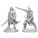 Pathfinder Deep Cuts: Human Male Fighter RPG - Miniatures