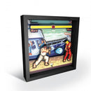 Pixel Frames Street Fighter Boat Scene 9"x9" Collectibles - Video Games