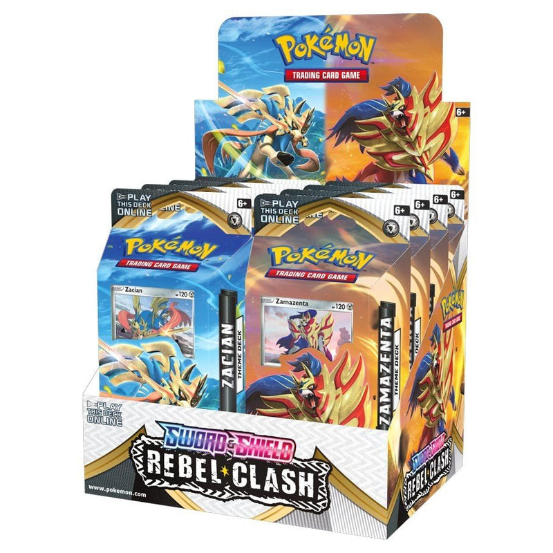 Pokemon TCG: Sword & Shield Rebel Clash Theme Decks Card Games - Collectible - TCG New