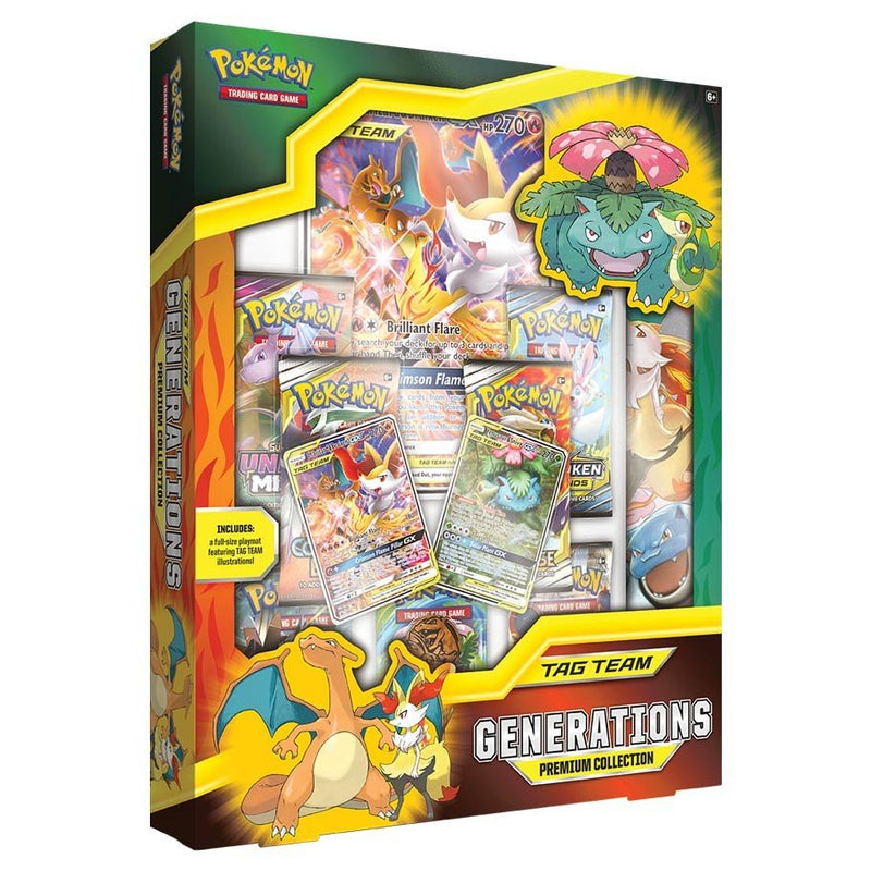 generations pokemon cards Pokemon TCG: Tag Team Generations Premium Collection - Card Games -  Collectible - TCG New