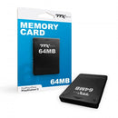 PS2 Memory Card 64 MB Accessories - Video Game - Memory Cards