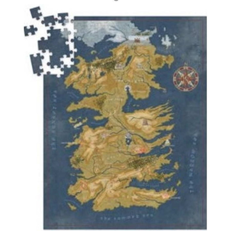 Puzzle: Game of Thrones - Cersei Lannister Westeros Map Puzzles