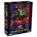 Puzzle: Staying Up All Night (1000pc) Puzzles