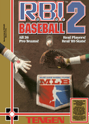 RBI Baseball 2 (NES) Video Games - Games - NES