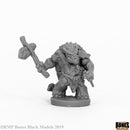 Reaper Bones Black: Armorback Barbarian 44064 RPG - Miniatures