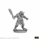 Reaper Bones Black: Blacktooth Savage 44063 RPG - Miniatures