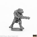 Reaper Bones Black: Blacktooth Suppressor 49008 RPG - Miniatures