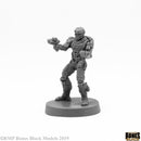 Reaper Bones Black: Blood Nebula Mercenary 49017 RPG - Miniatures