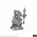 Reaper Bones Black: Bloodstone Cavalry (Beetle Rider) 44055 RPG - Miniatures