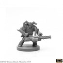 Reaper Bones Black: Caine, Cyber - Troll 49028 RPG - Miniatures