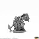 Reaper Bones Black: Dark Dwarf Smiter 44108 RPG - Miniatures