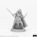 Reaper Bones Black: Dark Elf Female Warrior 44070 RPG - Miniatures