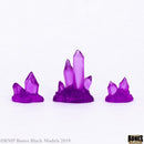 Reaper Bones Black: Darkreach Crystals (3) 44069 RPG - Miniatures