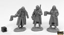 Reaper Bones Black: Dreadmere Mercenaries(3) 44016 RPG - Miniatures