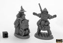 Reaper Bones Black: Dreadmere Townsfolk - Fishmongers 44035 RPG - Miniatures
