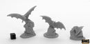 Reaper Bones Black: Giant Bats (3) 44040 RPG - Miniatures