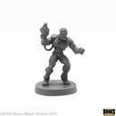 Reaper Bones Black: Keryx, Cyborg Assassin 49019 RPG - Miniatures