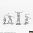 Reaper Bones Black: People of the Dawnlands (4) 44077 RPG - Miniatures