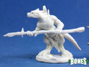 Reaper Bones: Lizardman Spearman 77154 RPG - Miniatures