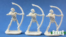 Reaper Bones: Skeletal Archer (3) 77018 RPG - Miniatures