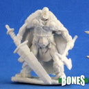 Reaper Bones: Thund Bloodwrack, Barbarian 77199 RPG - Miniatures