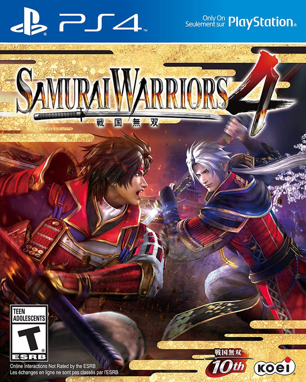 Samurai Warriors 4 Video Games - Games - PS4