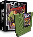 S.C.A.T. Special Cybernetic Attack Team Collector's Edition Green Cart Version (NES LR) Video Games - Games - NES