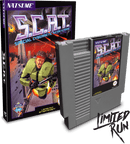 S.C.A.T. Special Cybernetic Attack Team Grey Cart Version (NES LR) Video Games - Games - NES