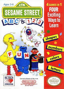 Sesame Street ABC and 123 (NES) Video Games - Games - NES