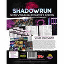 Shadowrun: 6th Ed Gamemaster Screen RPG - New