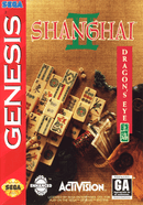 Shanghai II Dragons Eye (GEN) Video Games - Games - Genesis