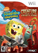 Spongebob Squarepants Creature from the Krusty Krab (WII) Video Games - Games - Wii