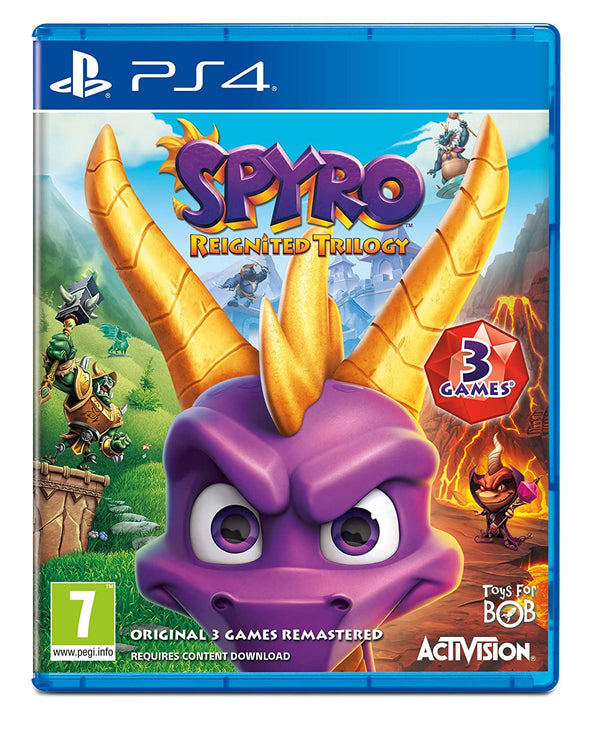 Spyro Reignited Trilogy Video Games - Games - PS4